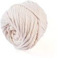 10mm Braided Pure Natural Macrame Cord Cotton Rope